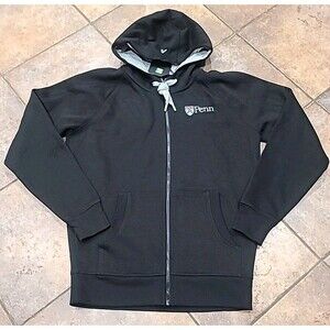 Antigua University of Pennsylvania Penn Quakers Full Zip Hoodie Mens Medium